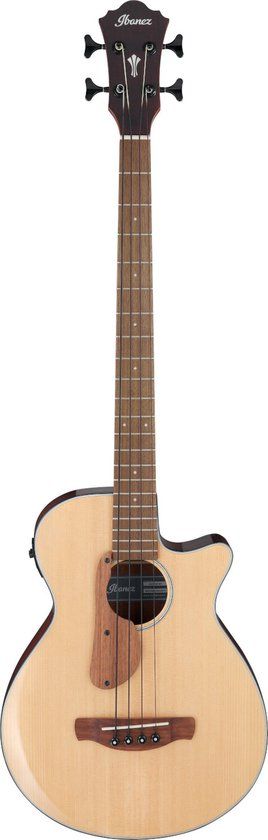 Ibanez AEGB30E Natural High Gloss akoestische basgitaar