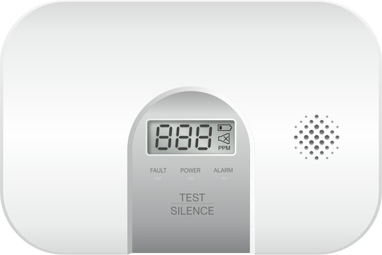 ELRO FC2802 Koolmonoxidemelder met 10-jarige sensor en display - CO-melder voldoet aan Europese Norm EN50291