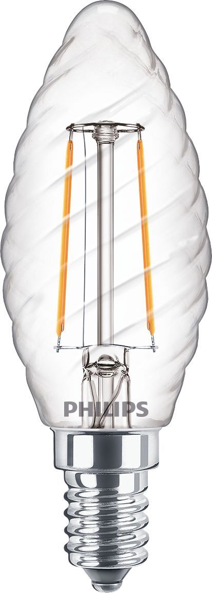 Philips LED Kaarslamp E14 - 2W - 250 Lumen - Warm Wit