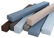 Matelas à tête de lit souple - Remplissage de coin de lit - Crème blanc