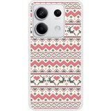 Rendier Rendier kersttrui siliconen hoesje compatibel met Xiaomi Redmi Note 13 5G