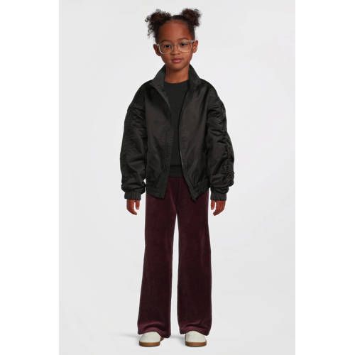 Anytime oversized bomberjacket zwart