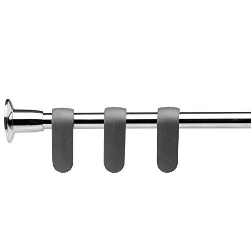 Croydex Fineline reservehaak - 2 x 1 x 5 cm - Grijs