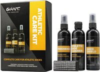 Giant Sneakercleaner - Milieuvriendelijke Schoen Verzorging Set - Schoenencleaner - Schoenverzorger - Schoenreiniger - Schoenbescherming - Zwart/Geel