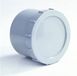 Dyka Eindstuk met schroefdeksel spie-aansluiting PVC 125mm