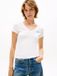 Tommy Hilfiger Tommy Jeans Dames TJW 2PACK V-hals TEE DW0DW21367 S/S T-Shirt, Multi (Ecru/Lichtroze), XS