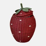 LOBERON Aardbeivormige mand Giggleberry rood/groen