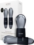 GESKE SmartAppGuided™ Cool & Warm Duo Eye Massager | 7 in 1 | Tijdbesparende dubbele stimulator | Voor ogen en gezicht | Batterijloos koelen en warmen | Verstevigt, ontspant en ontzwelt