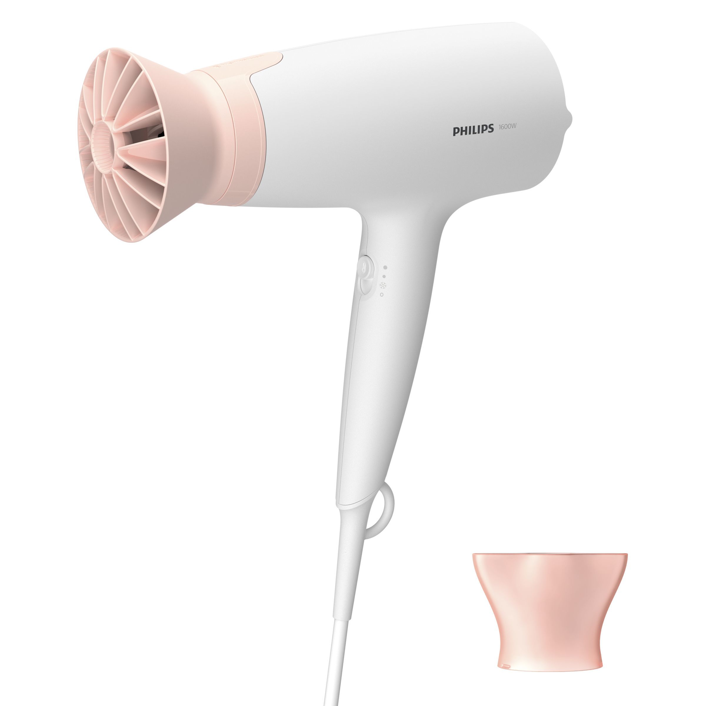Philips 3000 series BHD300/10 - Föhn - 1600W - Roze/Wit