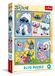 Lilo & Stitch Puzzle 2x70 pièces - 2-en-1 - Dimensions 275 x 180 mm - Dès 4 ans