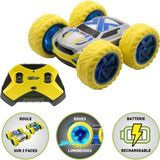 EXOST 360 CROSS FLASH Op afstand bestuurbare auto - 1:18 - Geel
