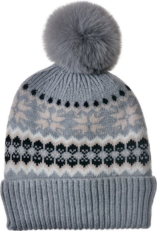 Juleeze Muts Dames Grijs Viscose