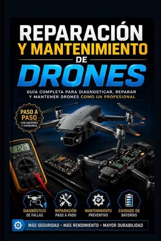 Reparación Libri GmbH Aprende A Reparar y A Pilotear Drones Como un Profesional- Reparación y mantenimiento de drones