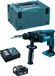 Makita Marteau perforateur DHR165RTJ1 (1 x 5,0 Ah batterie + chargeur DC18RC + MAKPAC 3)
