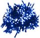 vidaXL Lichtslinger compact met 400 LED's blauw 13 m PVC