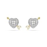 Swarovski Idyllia Dames Oorbellen Metaal - Meerkleurig