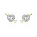 Swarovski Idyllia Dames Oorbellen Metaal - Meerkleurig