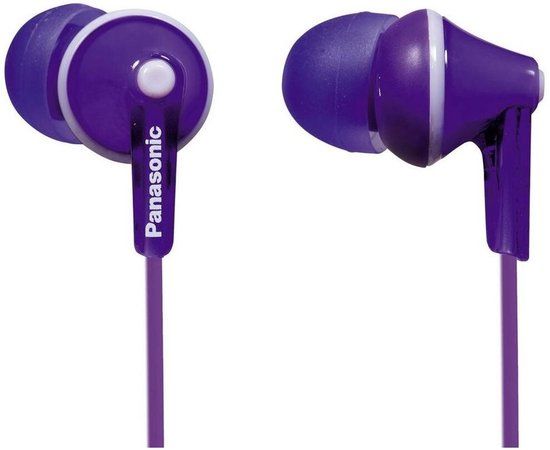 Panasonic RP-HJE 125 E-V Violet In-ear Koptelefoon