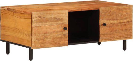vidaXL Salontafel 100x54x40 cm massief acaciahout