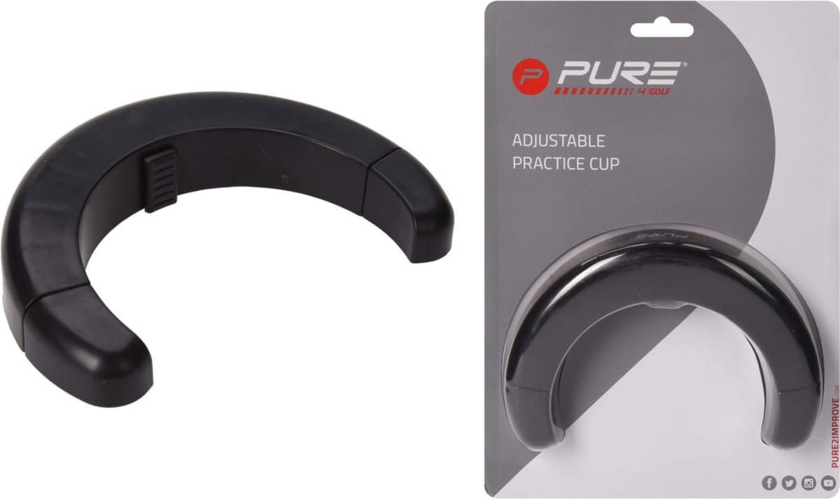 Pure2Improve verstelbare Practice Cup - Golfmateriaal