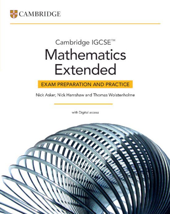 Cambridge Igcse™ Mathematics Extended Exam Preparation And Practice With Digital Access (2 Years)