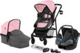 Kinderkraft Juli 3 in 1 Kinderwagen - Roze