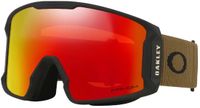 Oakley Goggles Line Miner L Skibril Groen Prizm Snow Torch Iridium/CAT3 Man, Vrouw