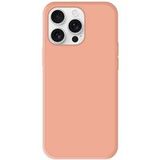Apple iPhone 16 Pro Max Siliconen Matte Hoesje - Rose Pale