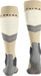 FALKE SK4 warm dun wol functioneel materiaal skisokken dames beige - maat 37-38
