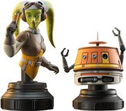Gentle Giant Star Wars Rebels Bust 2-Pack Hera & Chopper 15 cm