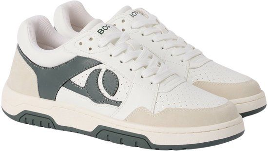 Björn Borg Ollie WB Sneakers Heren - Wit/Groen - Maat 45