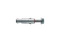 Fischer Zware stalen pluggen SLM 6 V met zeskantkopschroef (50 stuks)