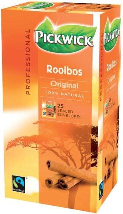 Pickwick Fair Trade Rooibos Tea - 75 Tea Bags (3 x 25)