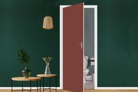 StickerSnake Deursticker Palet - Rood - Interieur - 90x235 cm - StickerSnake