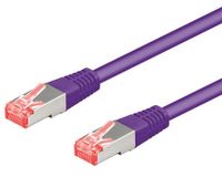 Goobay 93342 Netwerkkabel Violet 0,25 m Cat6