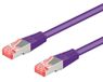 Goobay 93342 Netwerkkabel Violet 0,25 m Cat6