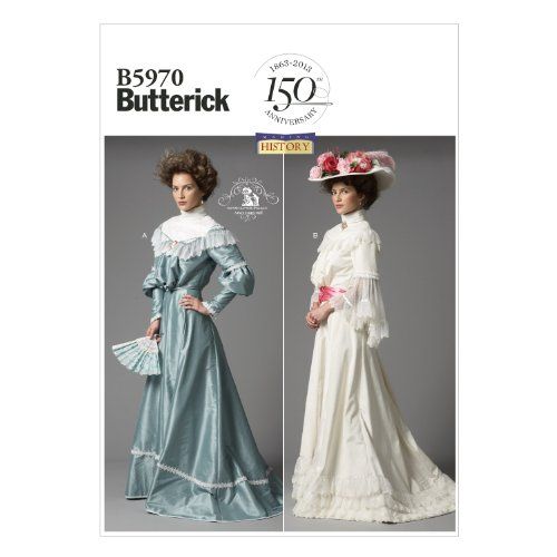 Butterick Snijpatroon, wit.