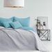 AmeliaHome Sprei blauw grijs 240x260