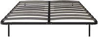 Vente-unique Bedbodem met latten 160 x 200 cm - Zwart - CERRISI