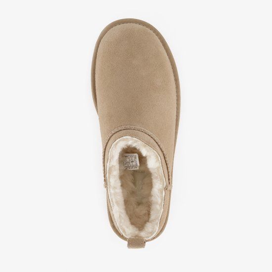 UGG Micro Boot suede dames boots beige - Maat 42