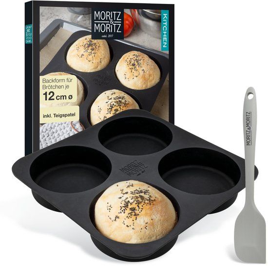 Moritz & Moritz siliconen bakvorm voor hamburgers
