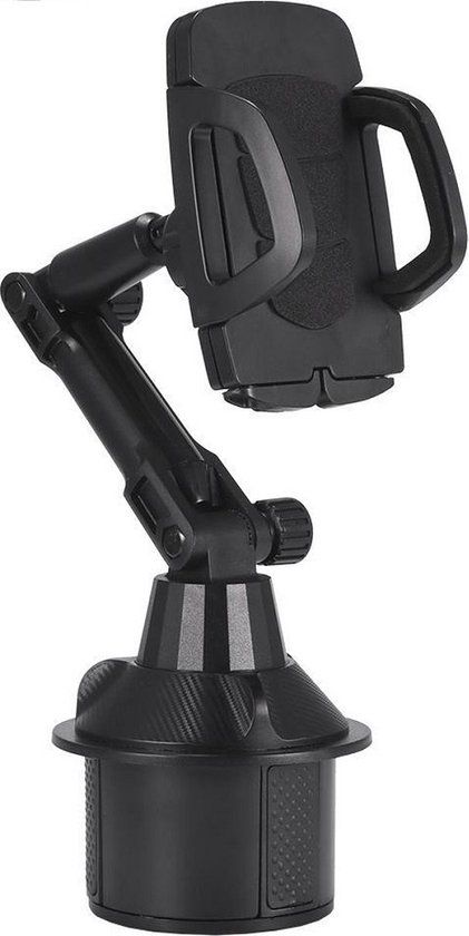 LuxeBass Telefoonhouder Auto Bekerhouder met Lange Zwanenhals | 360° roteren - LB528
