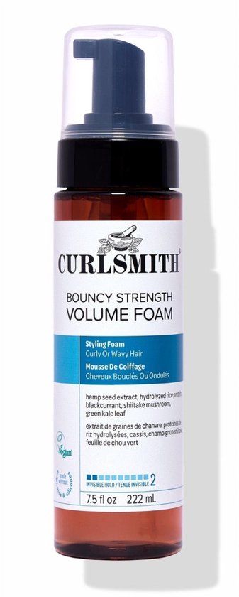 Curlsmith Bouncy Strength Volume Foam 222ml