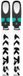 Kastle Zx Alpha Junior ski alpin Noir 119 Garçon