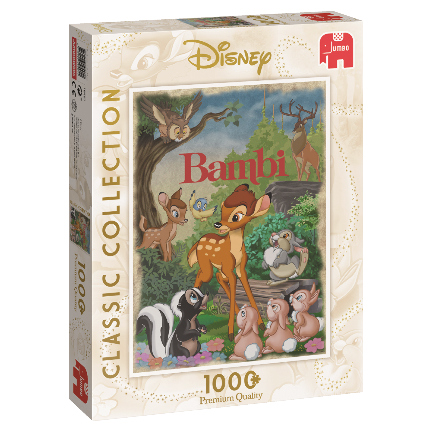 Jumbo Disney Bambi Movie Poster 1000 pcs