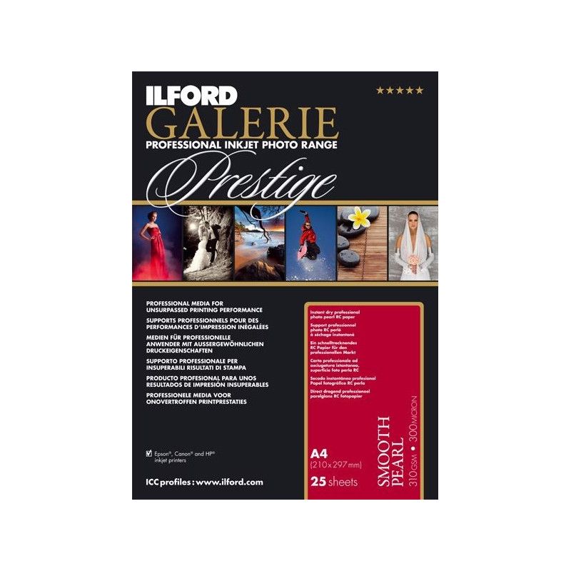 Ilford GALERIE Prestige Smooth Pearl - Fotopapier - wit