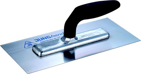 Jung Henkelmann Plakspaan - RVS - 280x130mm - Ergonomisch handvat