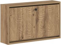 vidaXL Wandgemonteerde Schoenenkast DELFT 71 x 17 x 43 cm Bewerkt hout