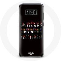 Maniacase Hoesje voor Samsung Galaxy S8 Plus Stranger Things Poster Friends Don't Lie Merry Christmas