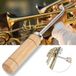 Cor Professionnel Alliage Bois Massif Cor Français Outils de Réparation - Outils de Réparation de Trompette avec 1 Bille en Tôle